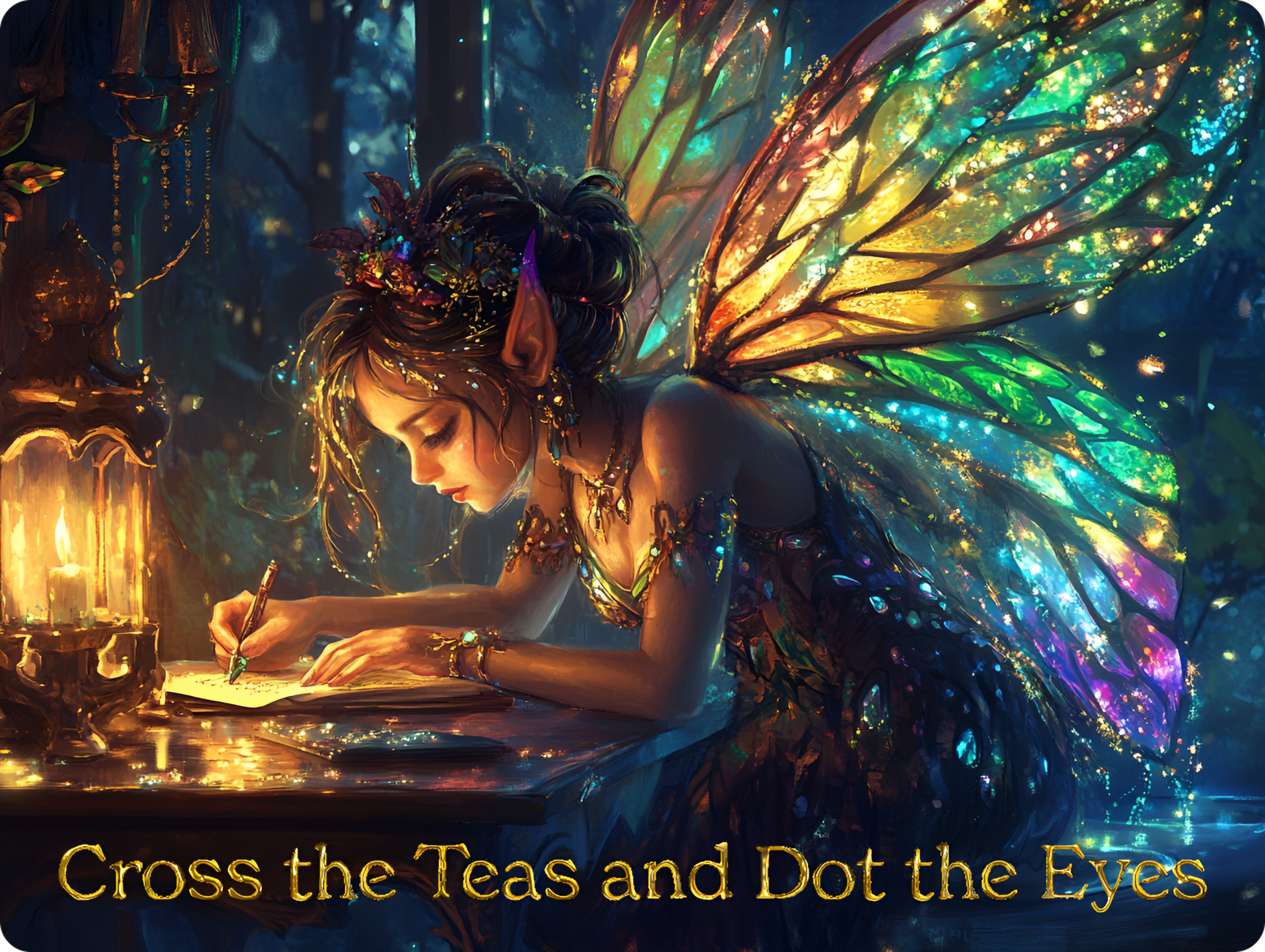 Cross the Teas and Dot the Eyes Marketing & Publishing Solutions