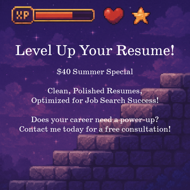 Level up your career with professional resume writing! ATS-optimized, polished resumes that get interviews.